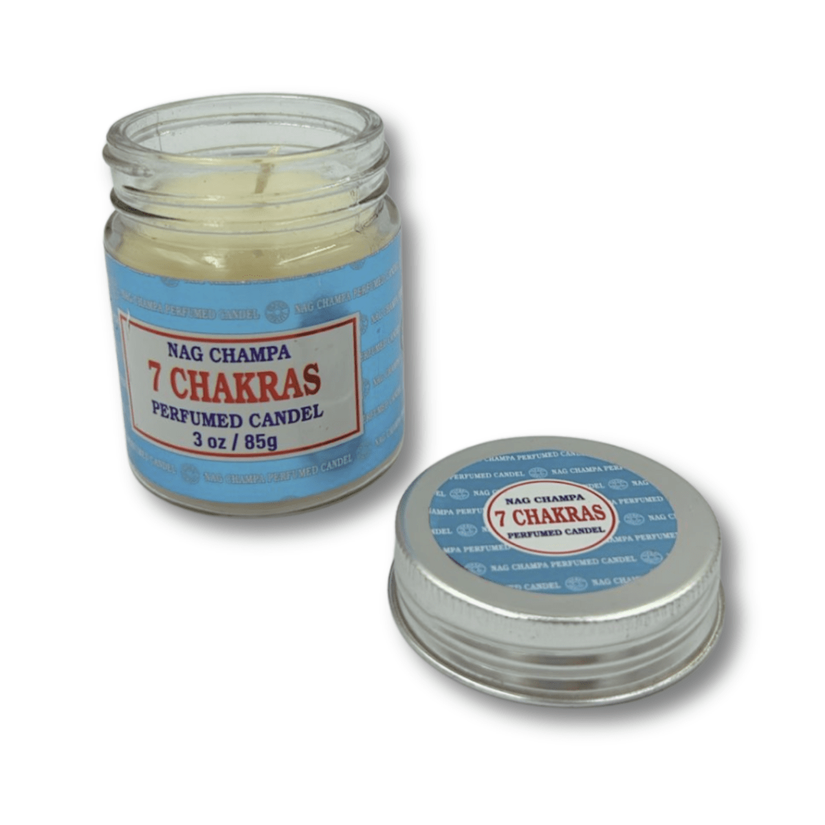 Vela Aromática Nag Champa Variedades 85gr6