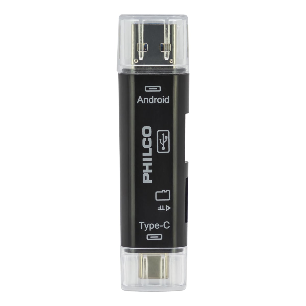 Lector Memoria Micro SD, SD 3 en 1 OTG Philco M91442