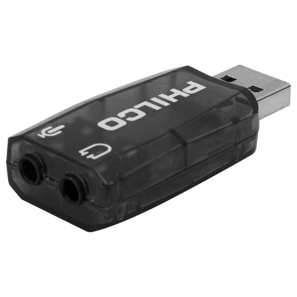 Adaptador Tarjeta Audio - Mic a USB Philco AU1003