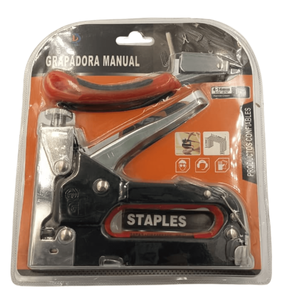 Engrapadora metalica 4-14mm con extractor y grapas DinGli300531