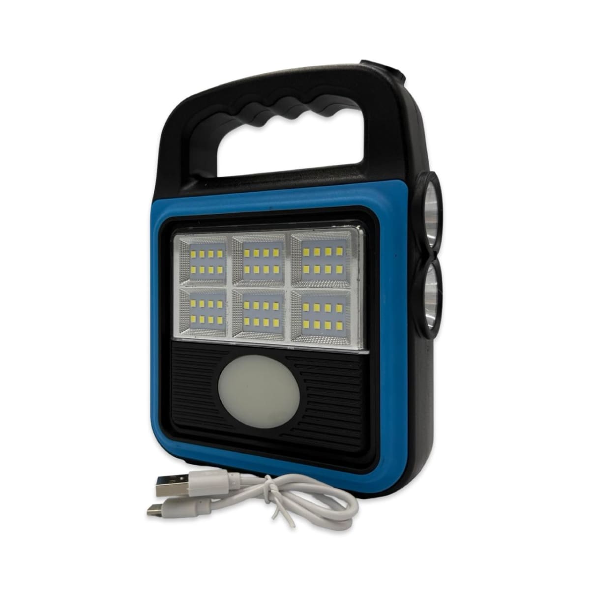 Lámpara de Emergencia Recargable Solar y USB TS8020A | Linterna LED Multifunción4