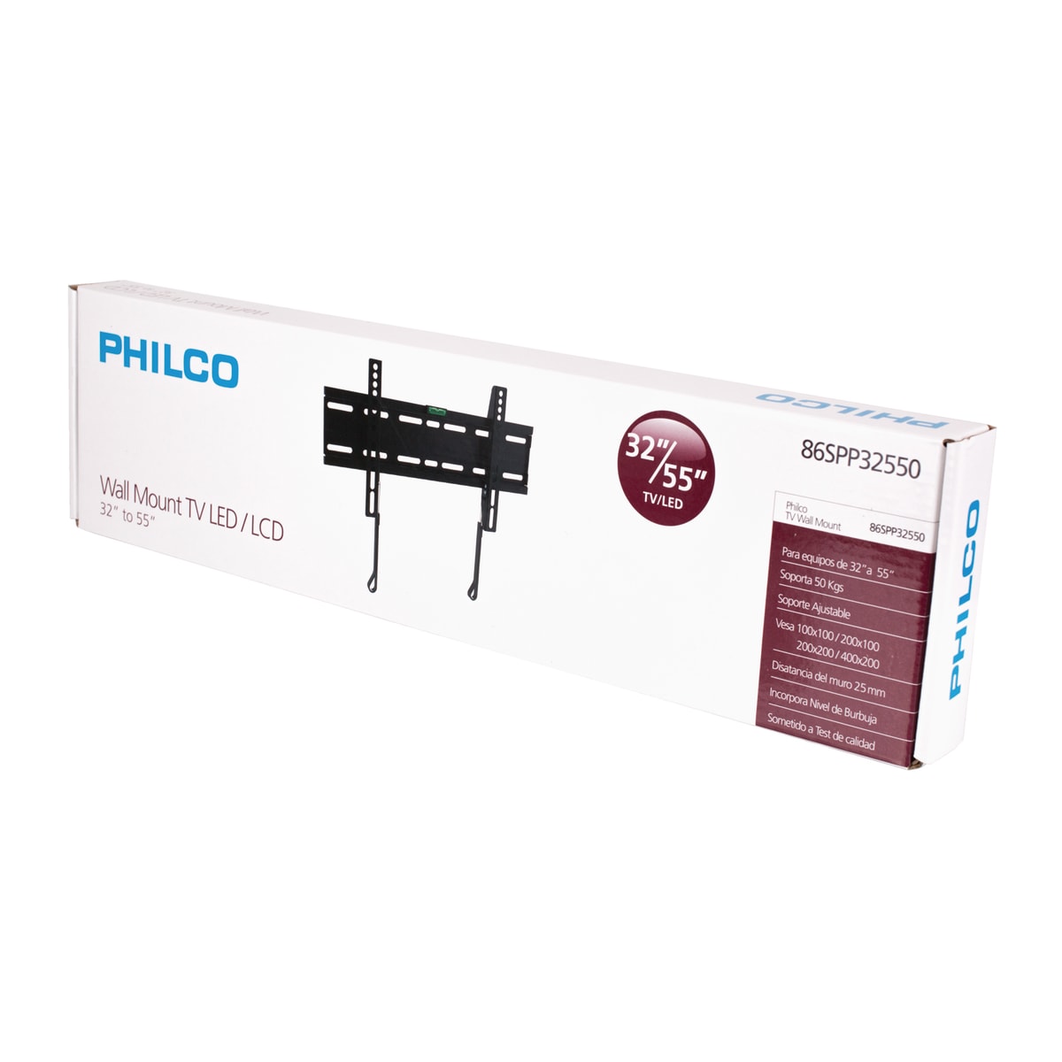 Soporte Led Philco 32'' a 55'' 40kgs Fijo TV325502