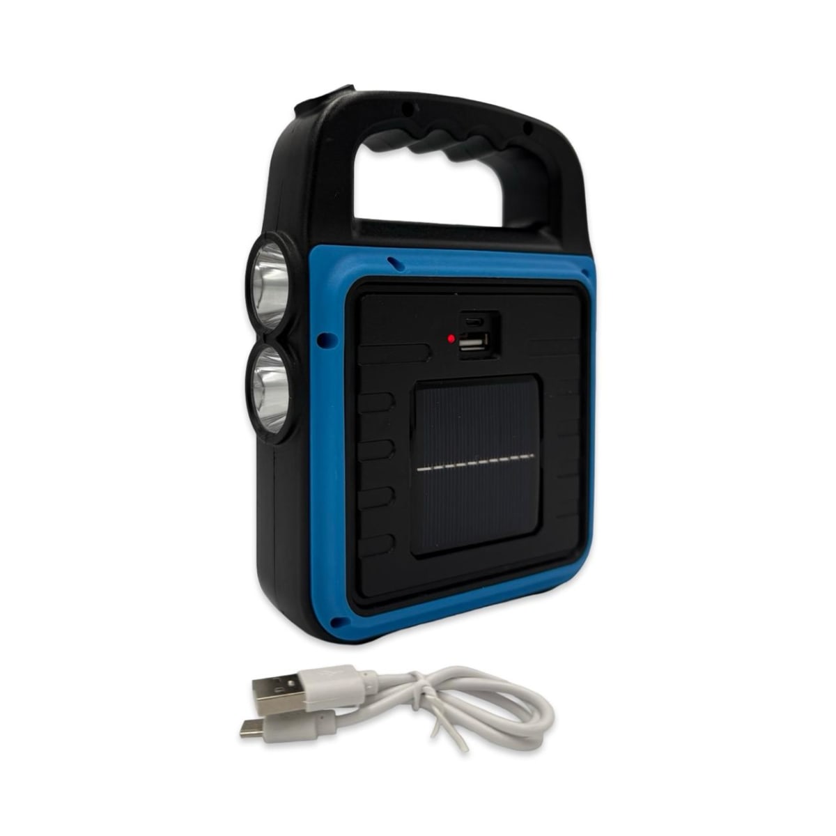 Lámpara de Emergencia Recargable Solar y USB TS8020A | Linterna LED Multifunción5