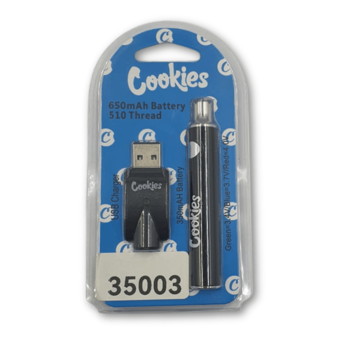 Bateria para Vaper Miel o esencia Cookies 650mha1