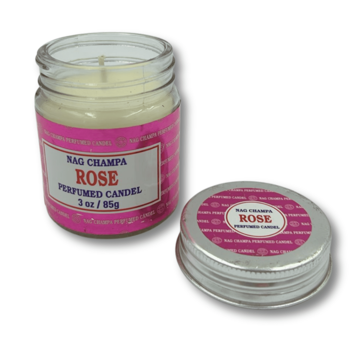 Vela Aromática Nag Champa Variedades 85gr8