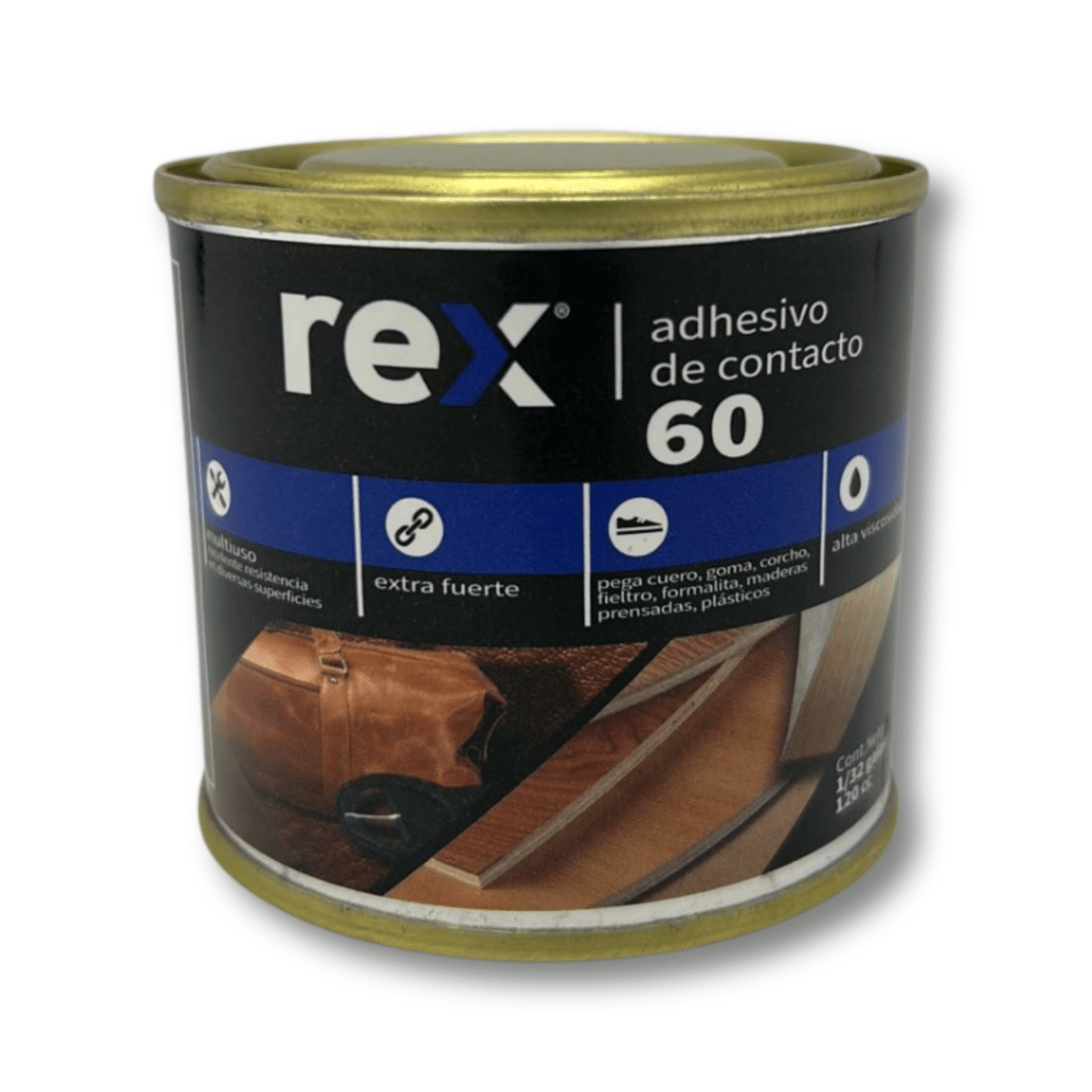 Adhesivo de contacto tipo Agorex 120cc Rex1