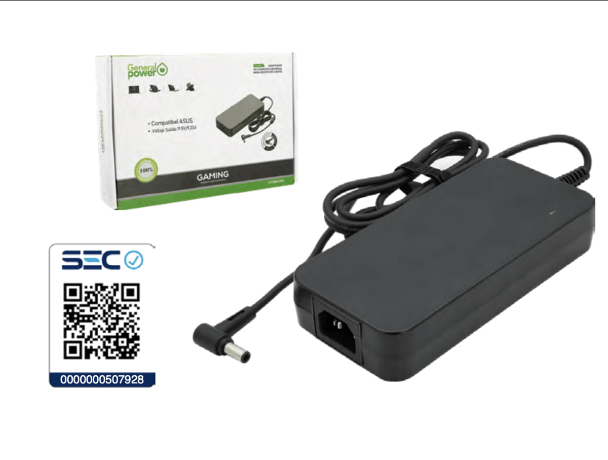 Cargador Notebook Gamer Asus 9,23A BAS92A1