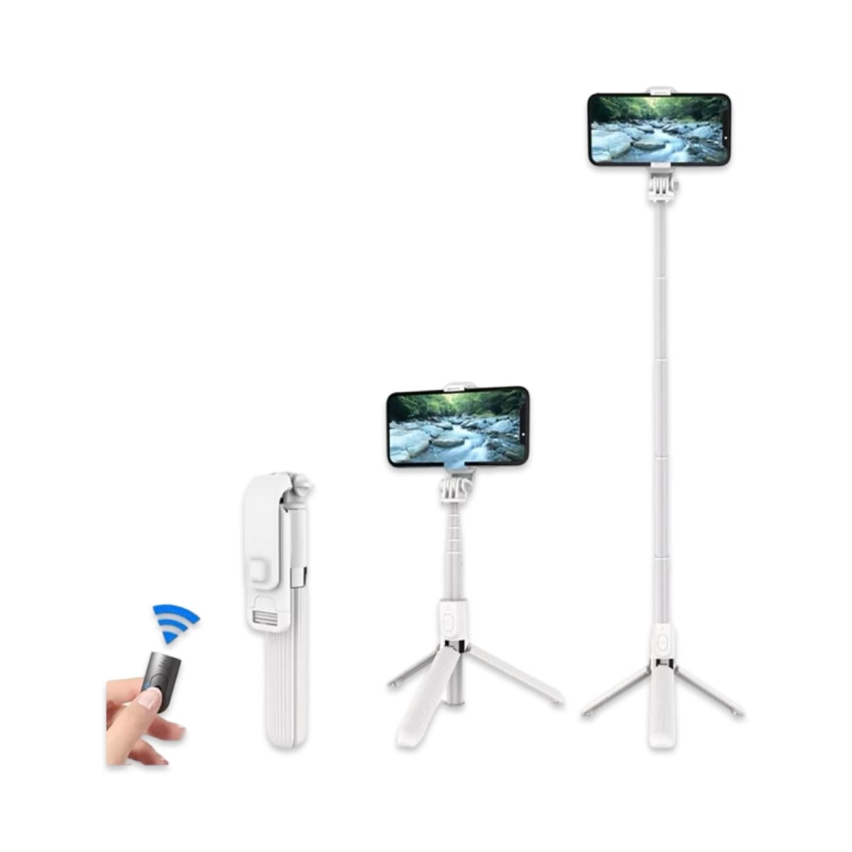 Soporte Baston Selfie c/tripode Bluetooth M105373