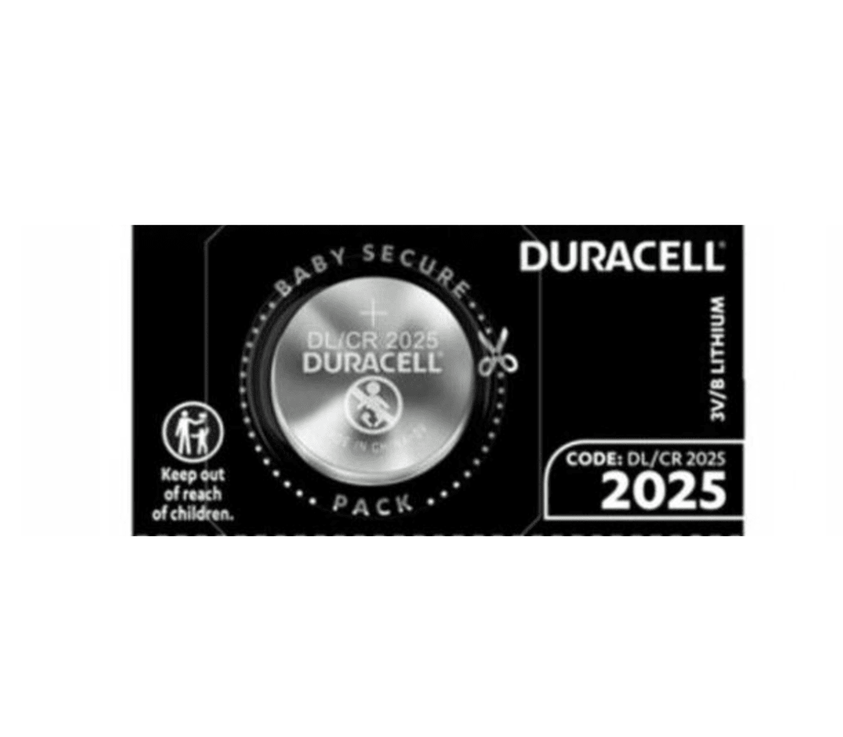 Pila Duracell DL/CR 2025 3v.1