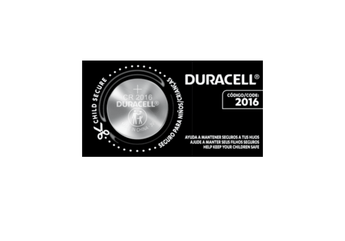 Pila Duracell DL/CR 2016 3v2