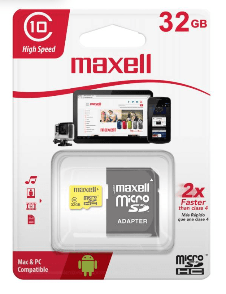Memoria Maxell 32GB1