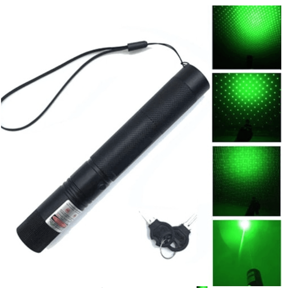 Puntero Laser verde Recargable (Pila Litio) IRM1