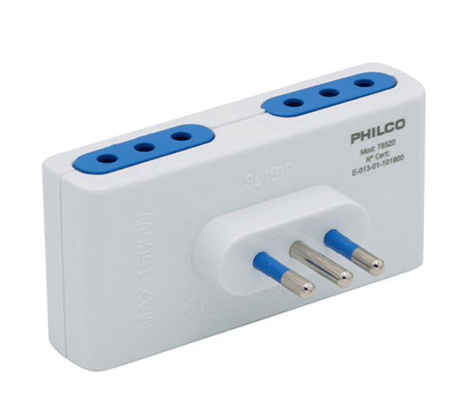 Triple 10 amp x4 entradas Philco certificado1