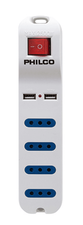 Alargador + USB Philco XT411