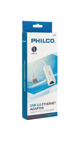 Adaptador Ethernet - USB 2.0 Philco R811