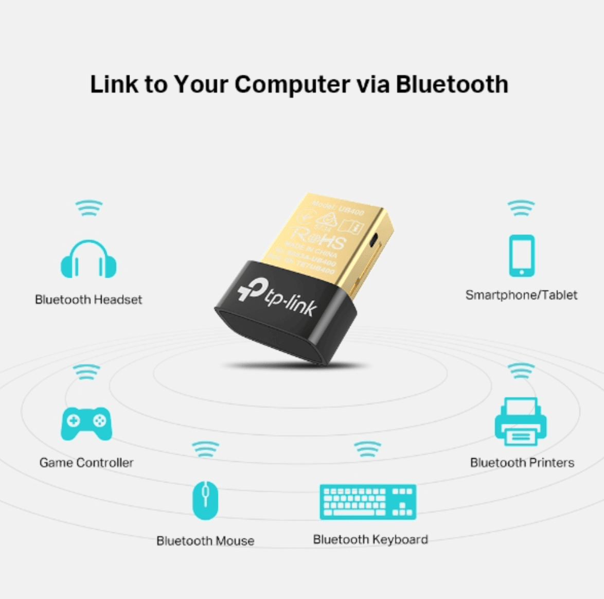 Adaptador Bluetooth PC TP-Link UB4002