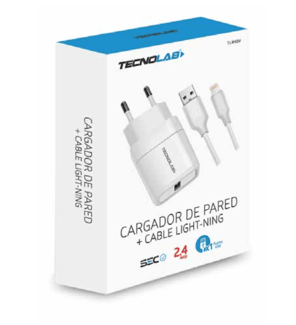 Cargador Iphone 6+ Tecnolab certificado2