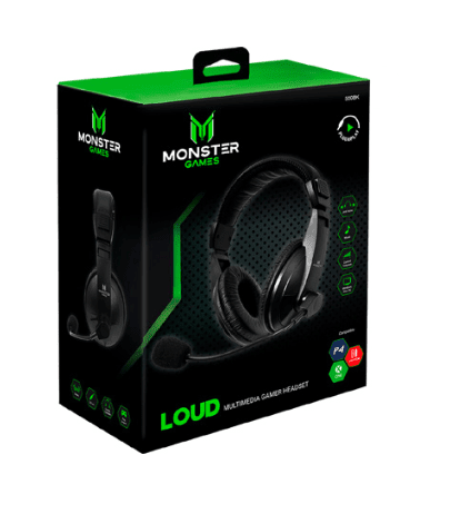 Fono Gamer Heasted LOUD550 Monster1