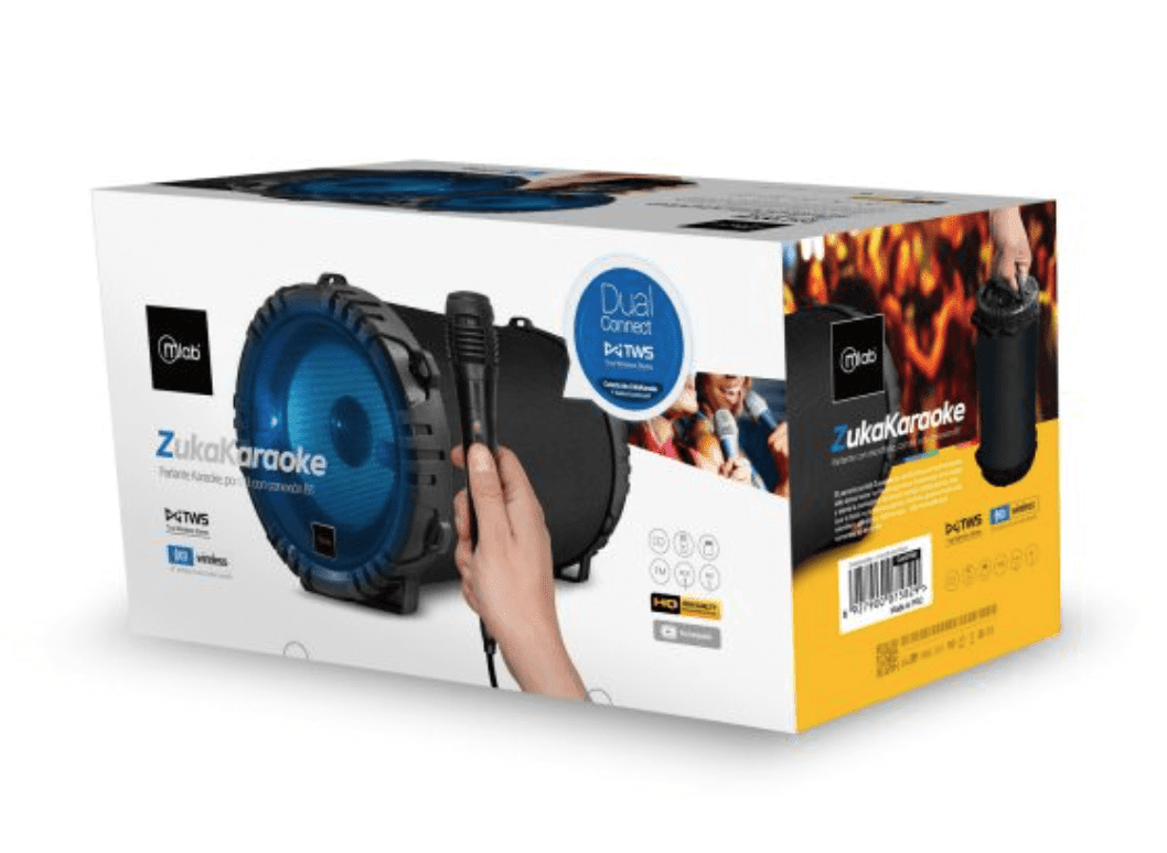 Parlante Bazuka Karaoke c/mic Microlab2