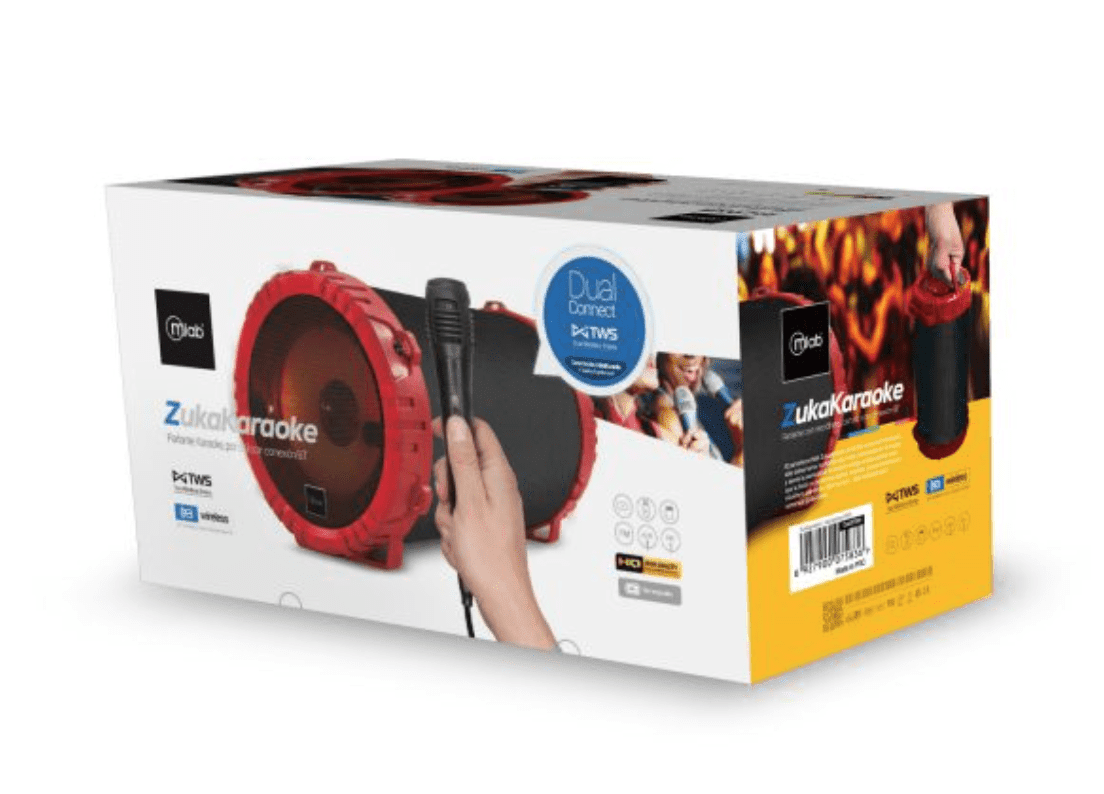 Parlante Bazuka Karaoke c/mic Microlab4