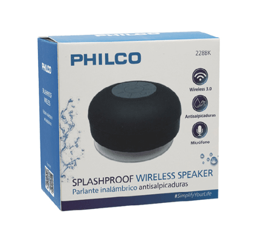 Parlante Ducha Philco BT C2284