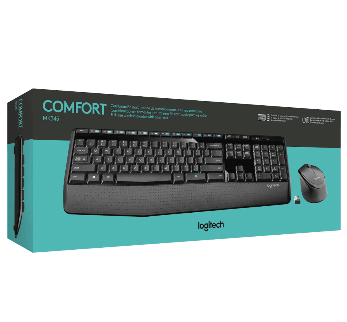 Kit Mouse + tec inalambrico Logitech MK3451