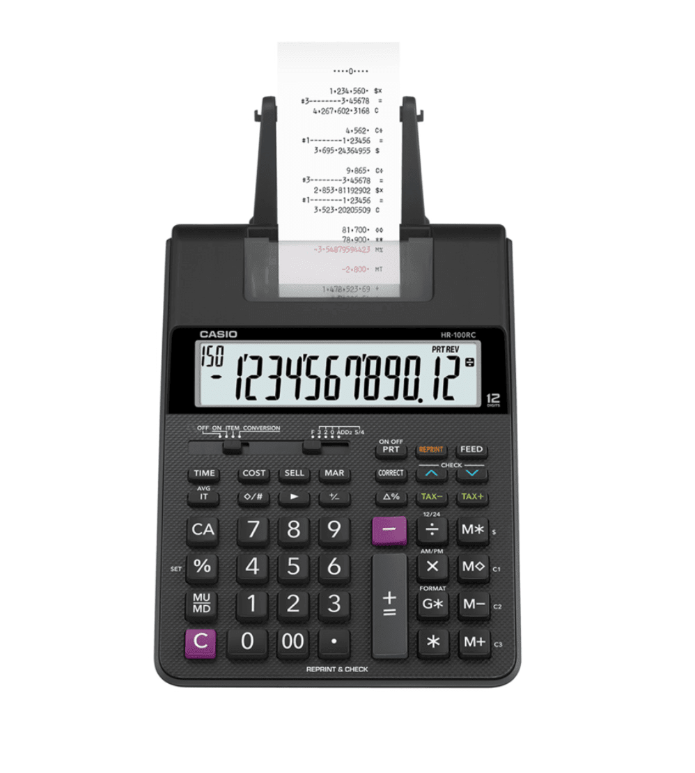 Calculadora Casio / Impresora HR-100RC1