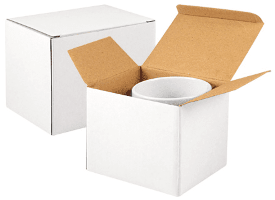 Tazon blanco simple estampado sublimación2