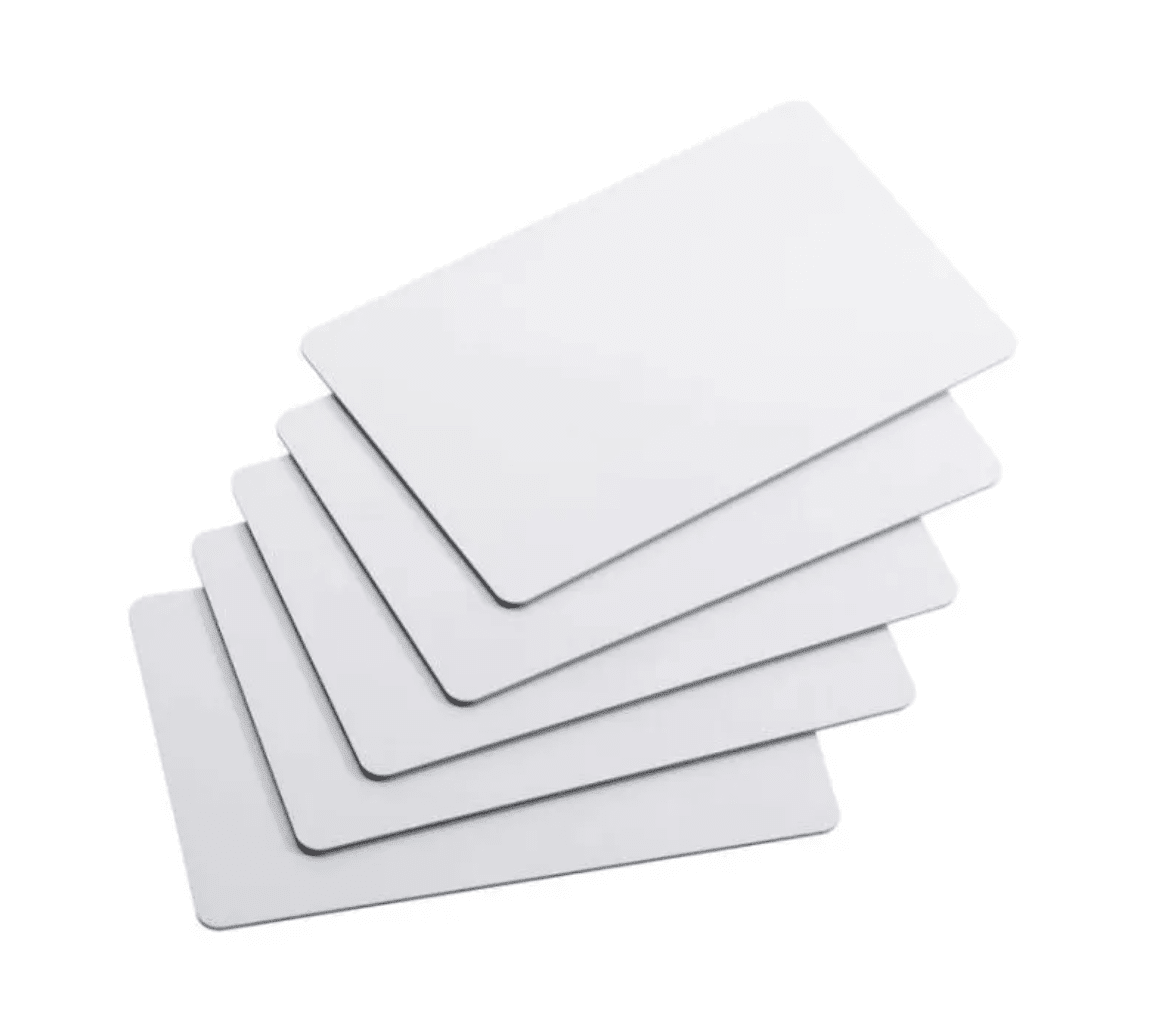 Credencial estampada ambos lados con diseño simple1