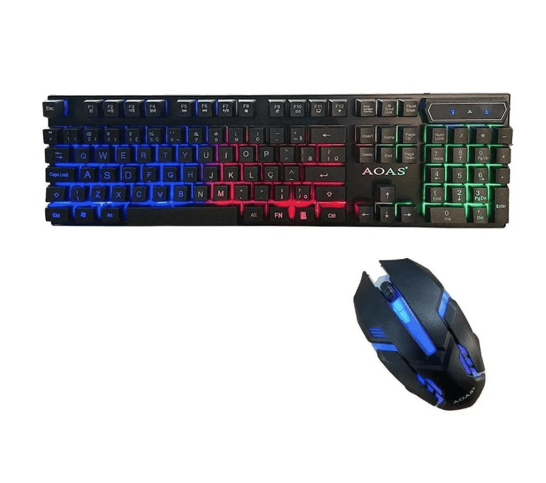 Kit Mouse+tec Gamer AOAS M3001
