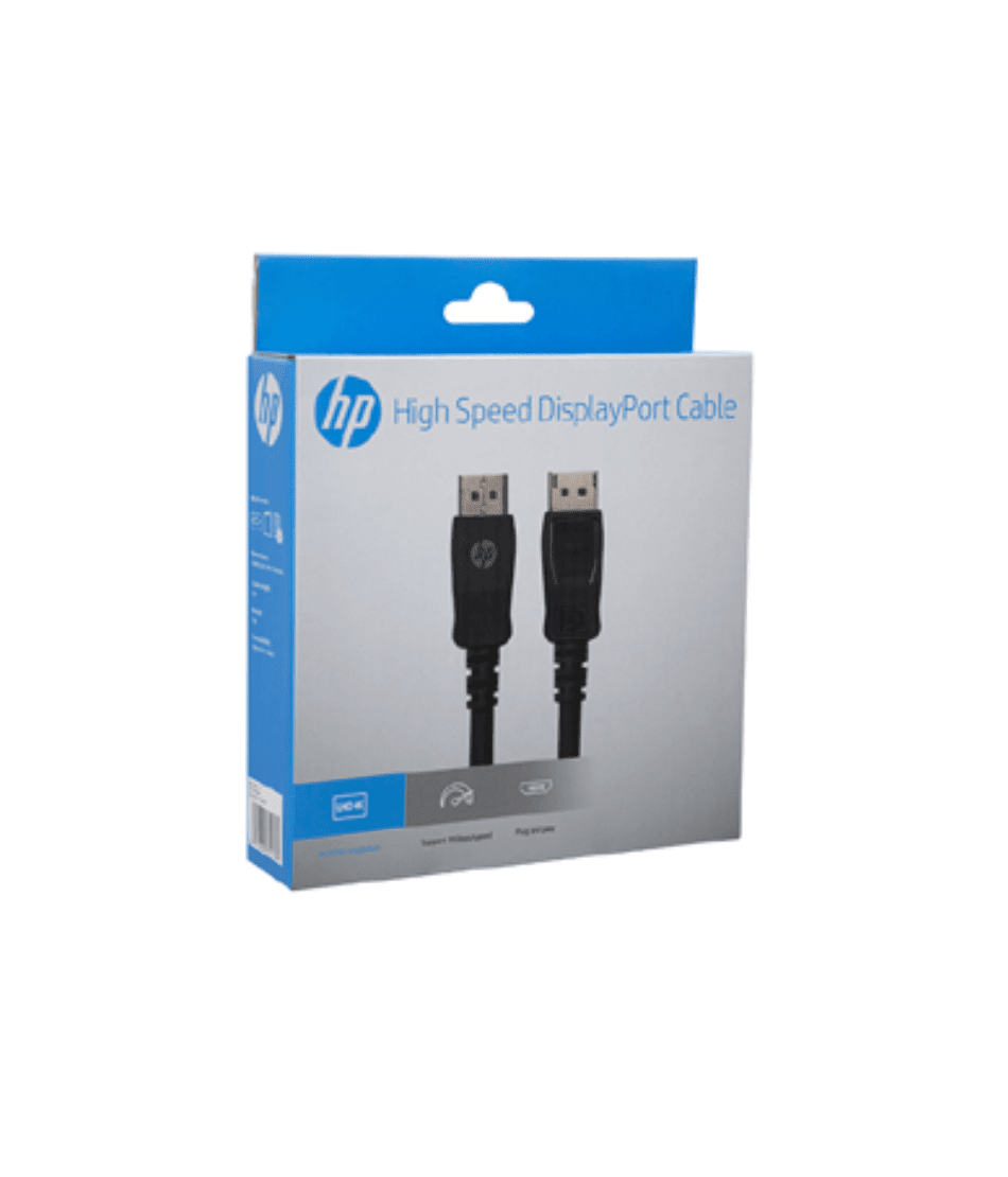 Cable HP Display Port (DP a DP) 4k Negro 1 Mt2
