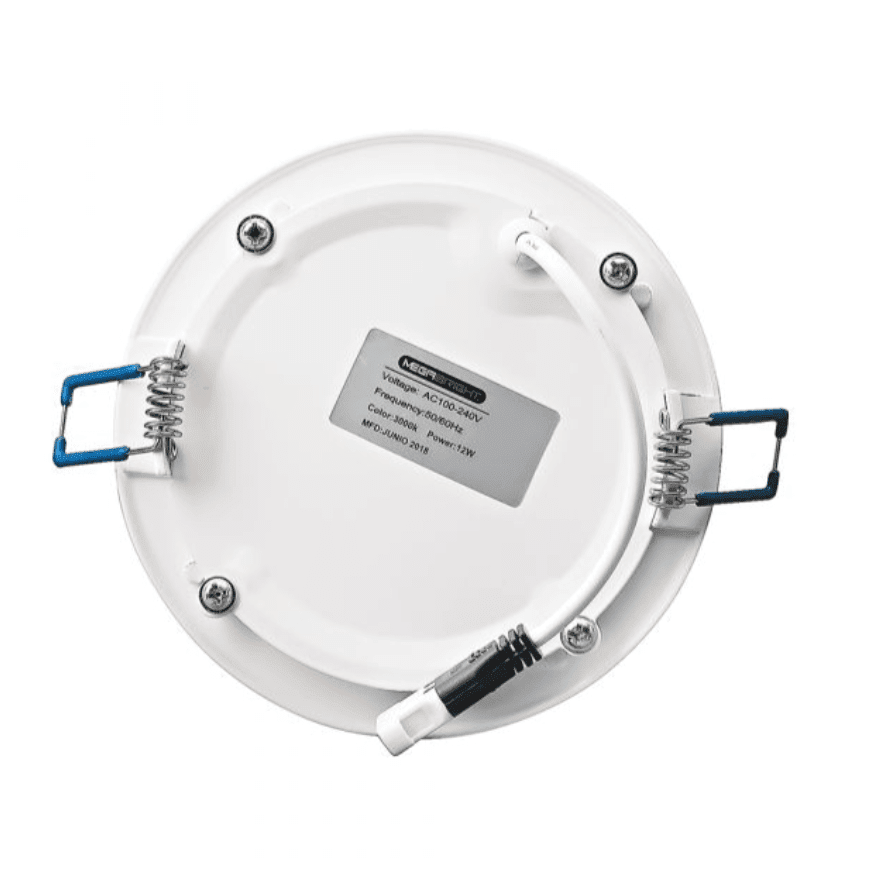 Foco Led Panel 6w Embutido circular Megabrigth3