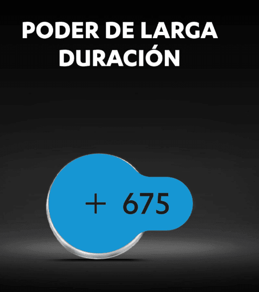 Pila Auditiva Duracell Nº675 x unidad1