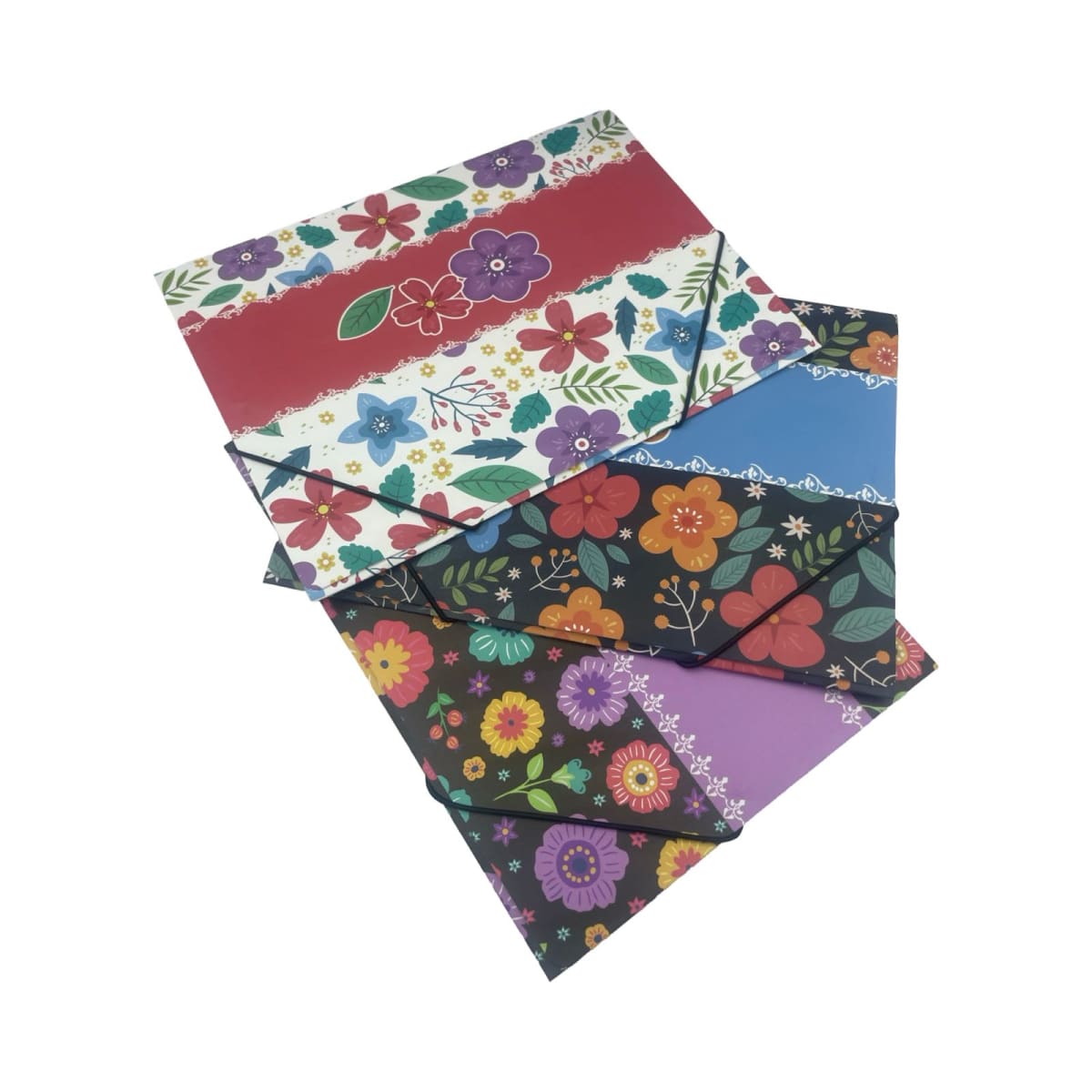 Carpeta Carton Elastico Diseños A41