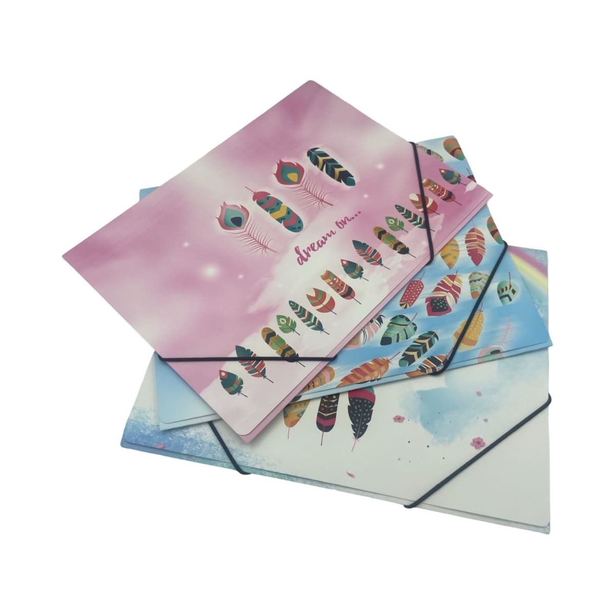 Carpeta Carton Elastico Diseños A43