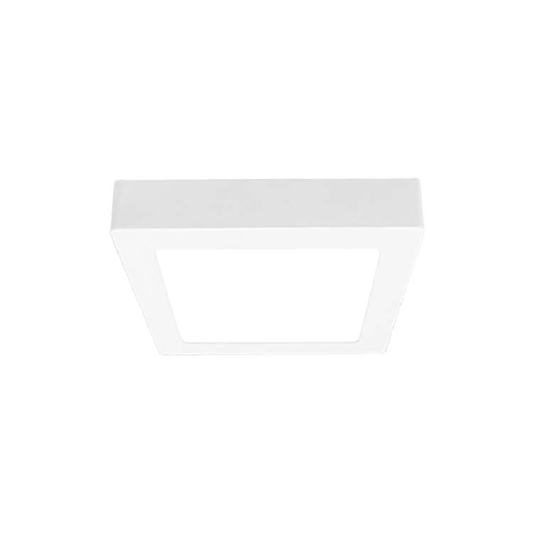 Panel LED cuadrado blanco 17x17cm, 12W 900lm Sobrepuesto1