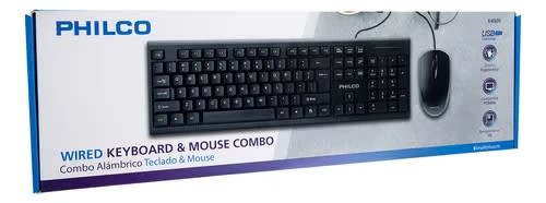 Kit Mouse + tec alambrico Philco K45002