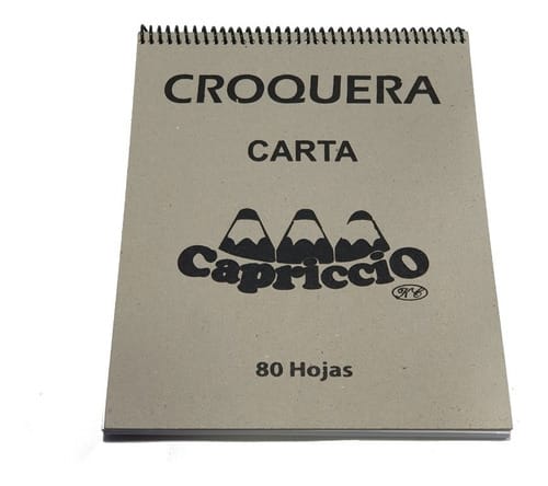 Croquera Capriccio tamaño Carta2