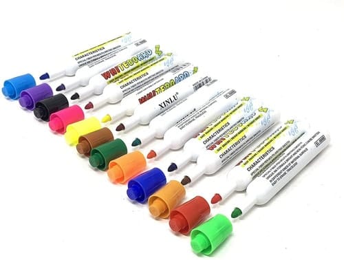 Set 12 plumones colores para pizarra2