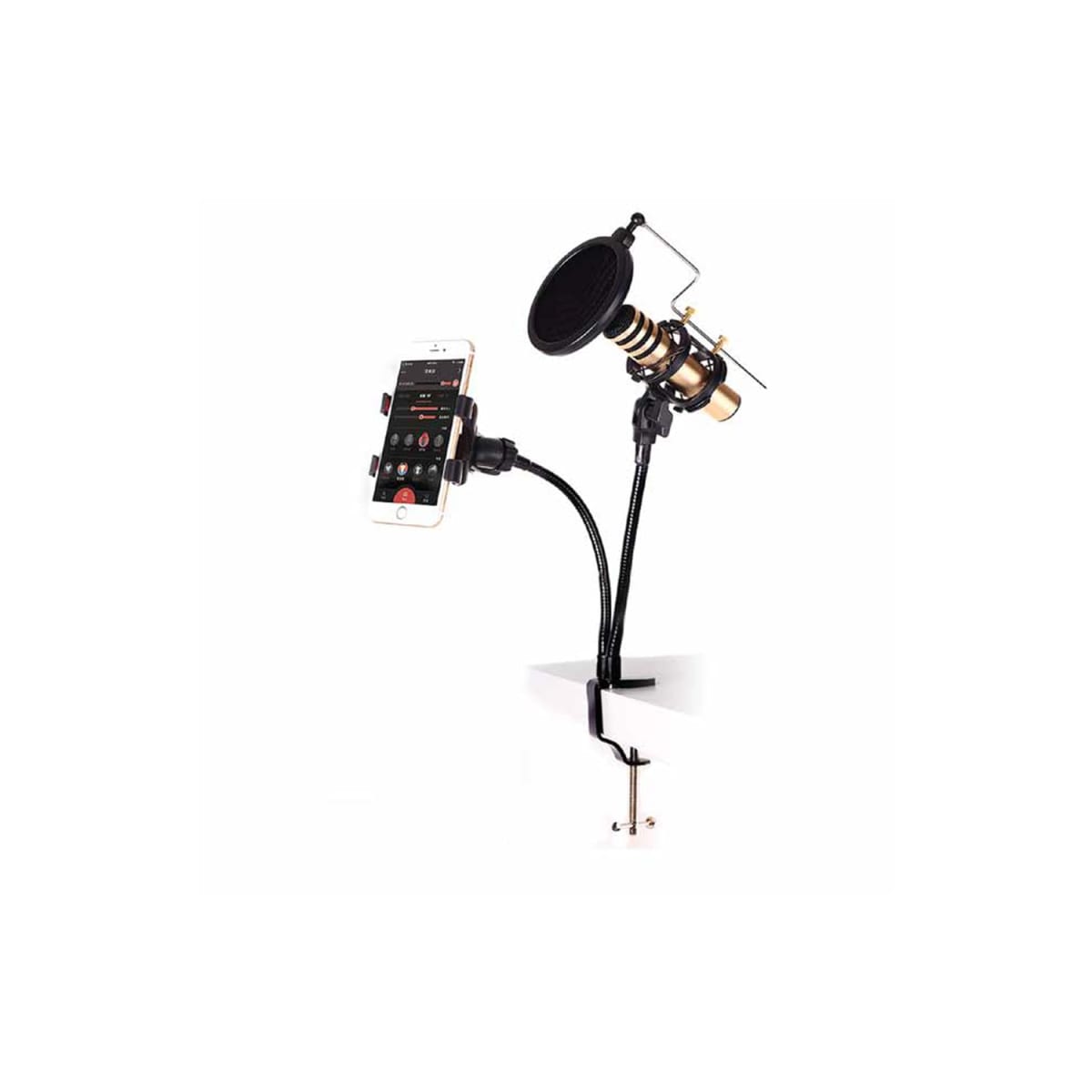 Soporte para Smartphone y Microfono Dblue C0551