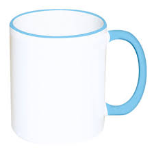 Tazon blanco mango color estampado sublimación1