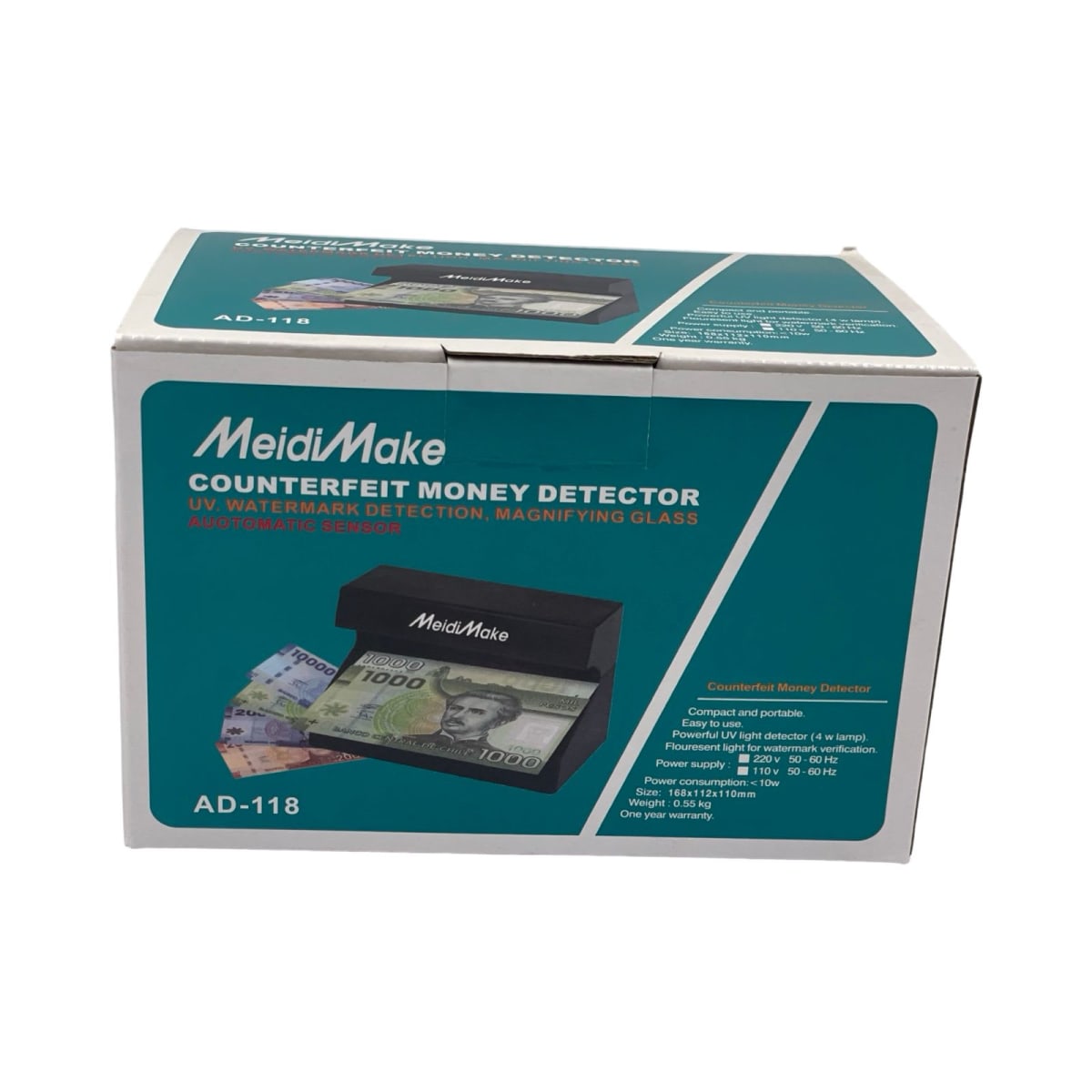 Detector de Billetes falsos a Corriente Meidi Make2