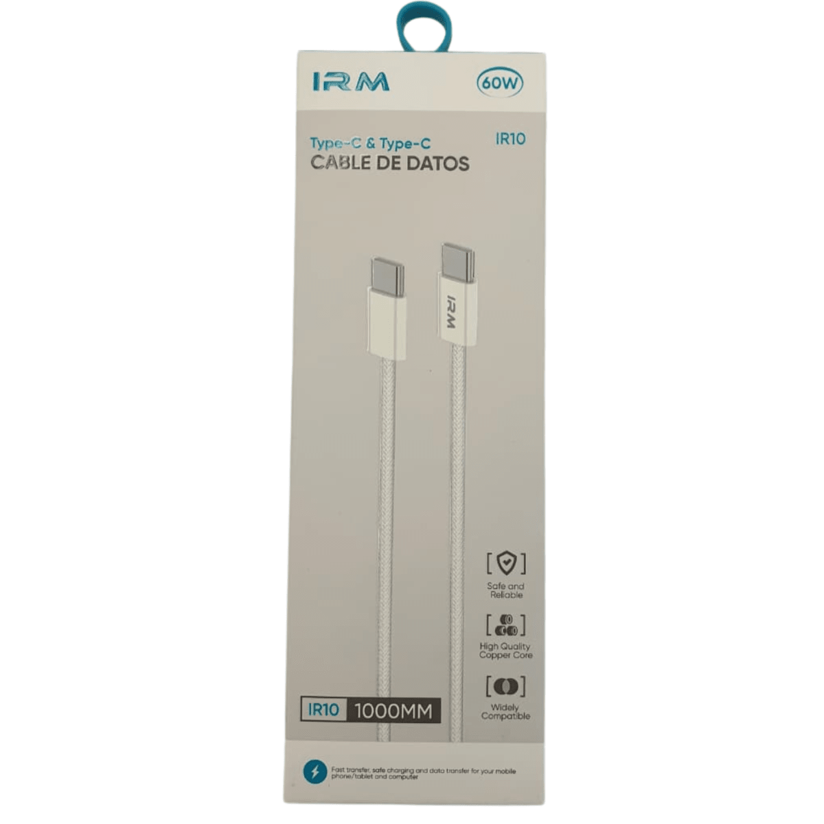 Cable Tipo C a Tipo C 1 metro IRM611341