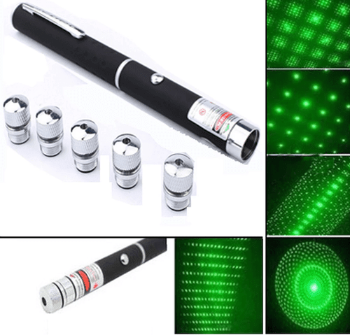 Puntero Laser verde a pila2