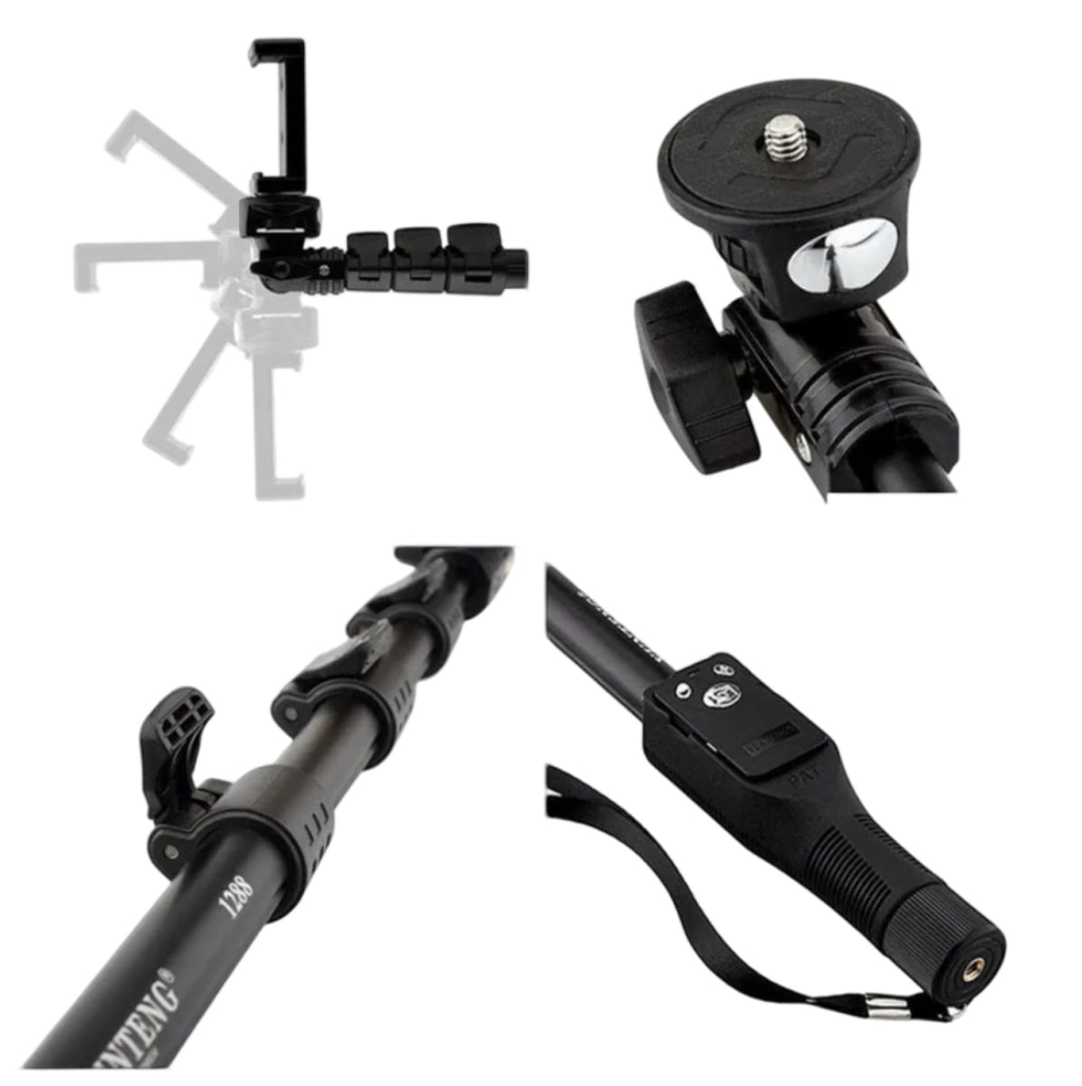 Soporte Bastón selfie Bluetooth YT-12882