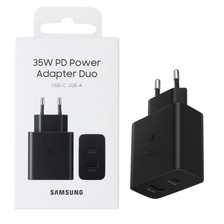 Cargador Samsung 36W Ta220N Duo C-USB S/Cable2