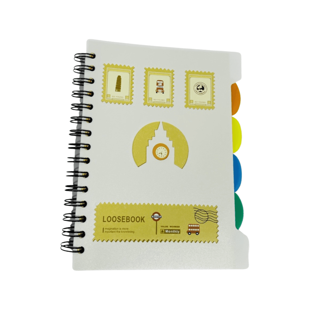 Libreta con separadores DingLi M11060 Mediana2