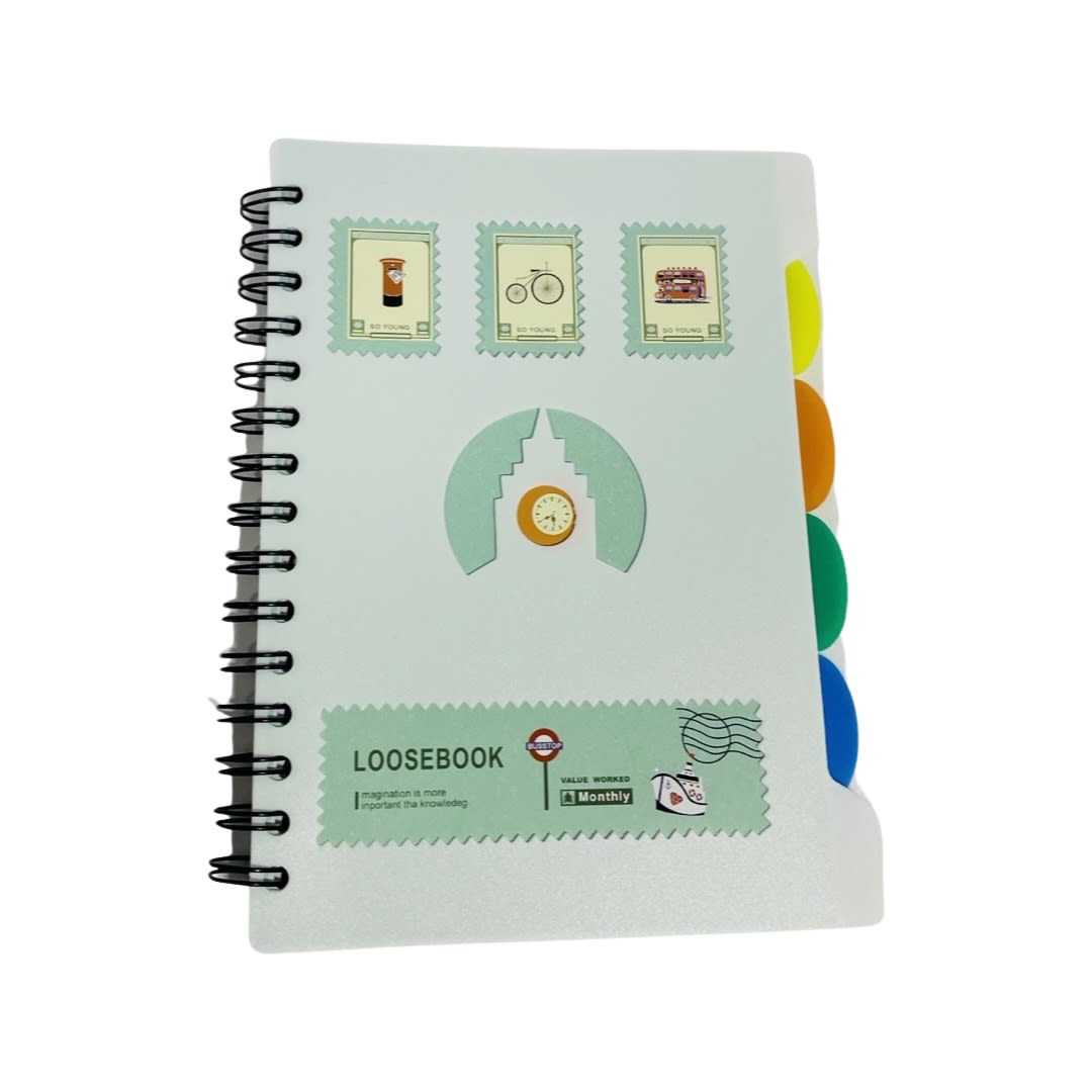Libreta con separadores DingLi M11060 Mediana4