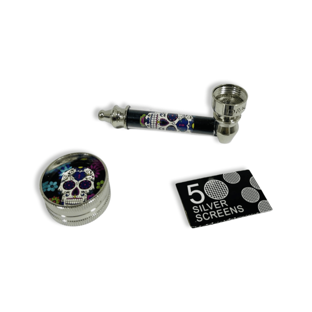 Pipa + moledor y rejillas D&K Dengke2