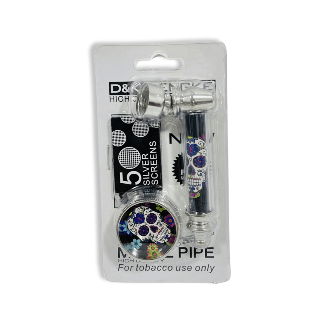 Pipa + moledor y rejillas D&K Dengke3